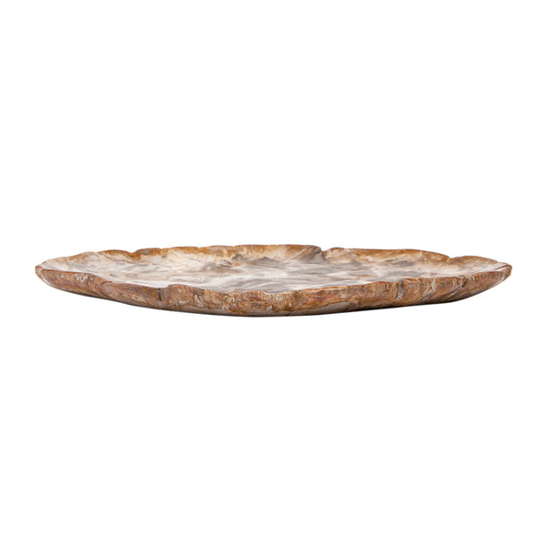 ラッピング不可】 2点おまとめ Vintage petrified wood tray 小物入れ