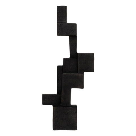 Black Blocks Sculpture