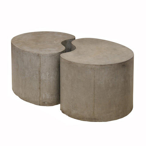Concrete Pod Coffee Table
