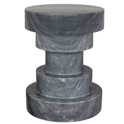 GREY STONE TIERED TABLE