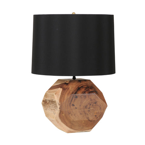 GEOMETRIC WOOD LAMP