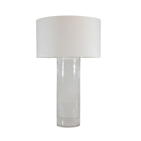 Hollow Glass Cylinder Lamp
