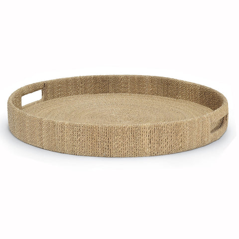 Round Rope Wrapped Tray