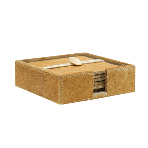 Hide Coaster Set