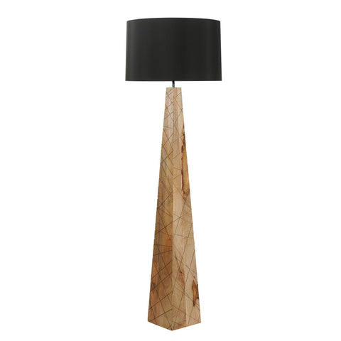 Linear Wood Floor Lamp