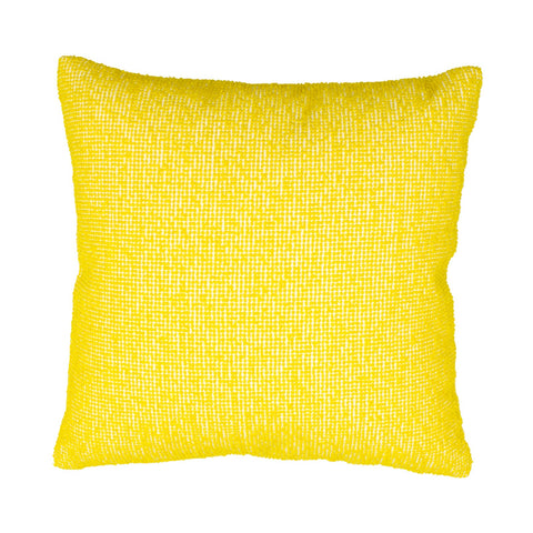 YELLOW DOT PILLOW