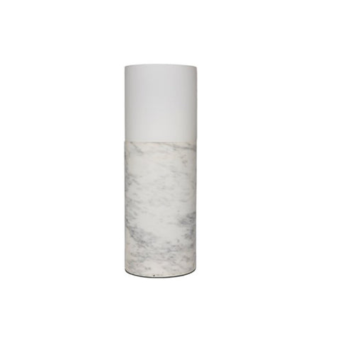 WHITE MARBLE TABLE LAMP